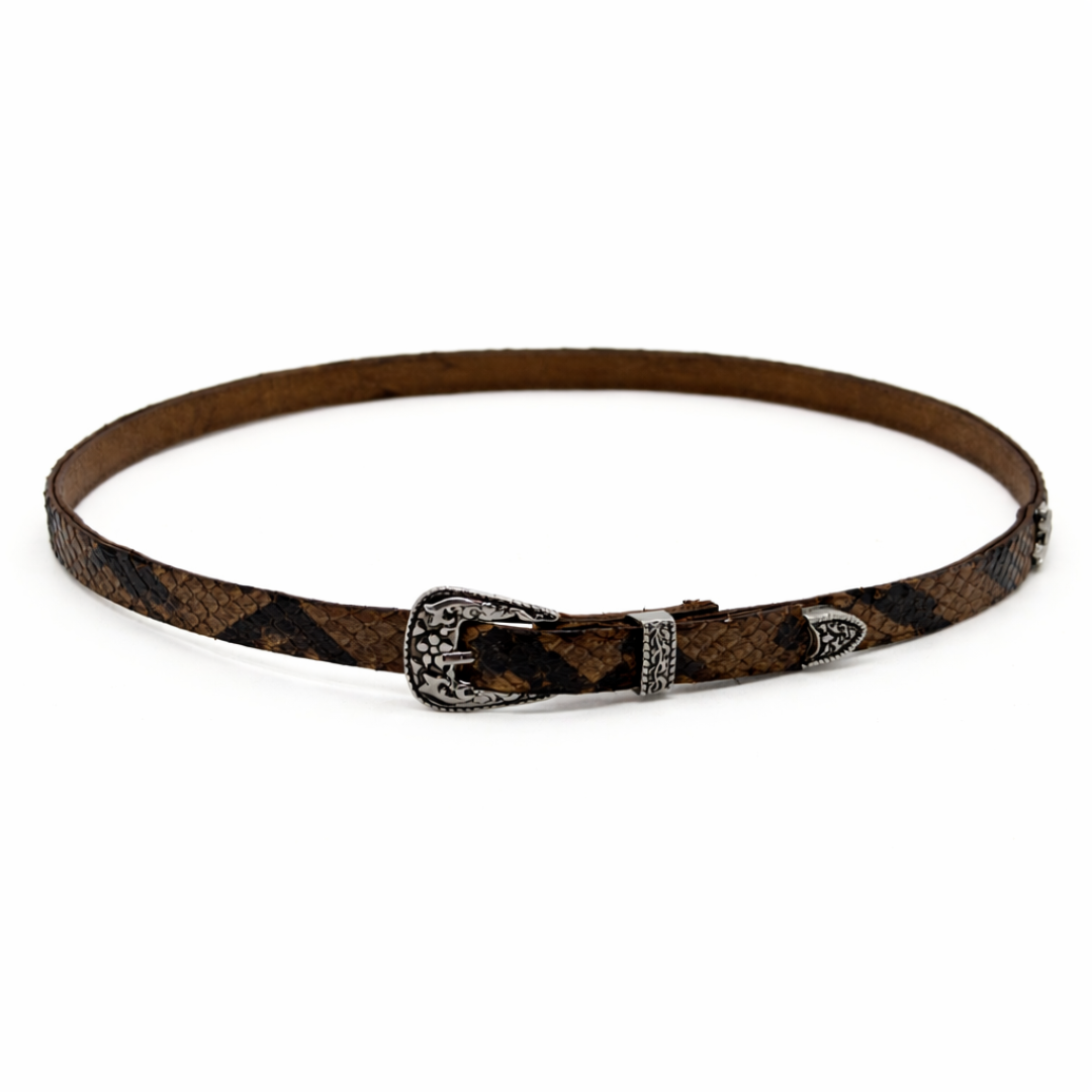 Toquilla De Piel Exótica Python