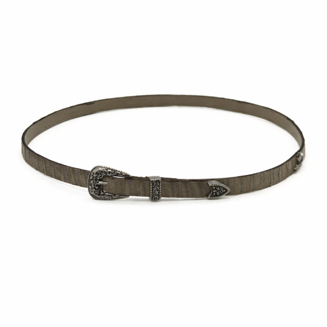 Toquilla De Piel Exótica Python