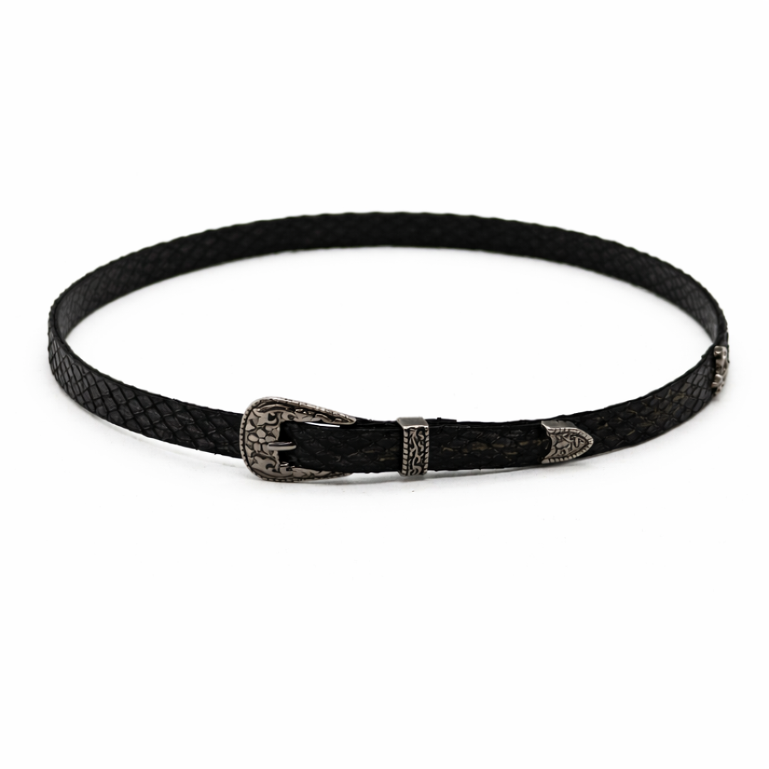 Toquilla De Piel Exótica Python