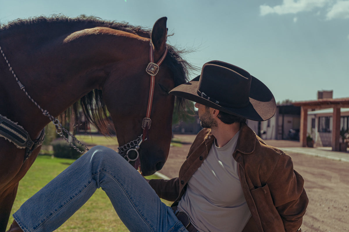 Sombrero John de Goose Western en exterior