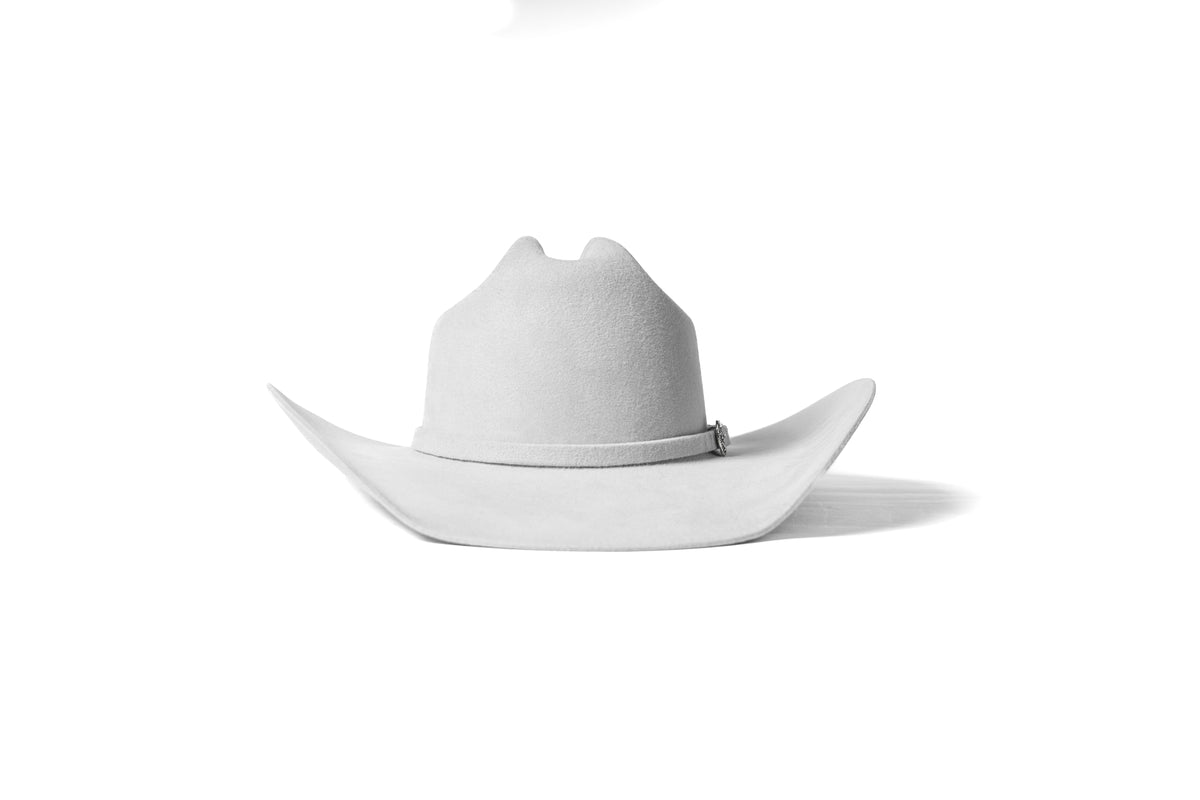 Sombrero John gris nieve — vista frontal