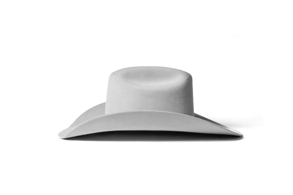 Sombrero John gris nieve — vista posterior