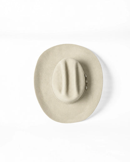 Sombrero Marlboro Buckskin · vista superior · Goose Hatmakers