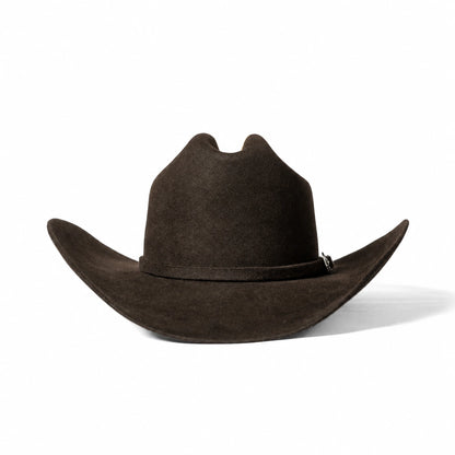 Sombrero Marlboro Café Oscuro · vista frontal · Goose Hatmakers