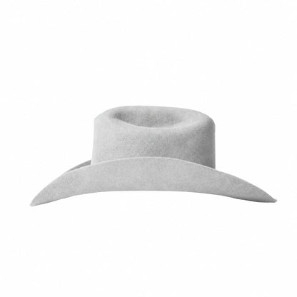 Sombrero Marlboro Gris Nieve · vista posterior · Goose Hatmakers