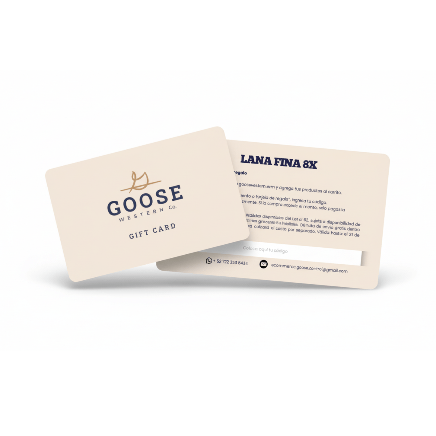 Tarjeta de regalo - Goose Hatmakers