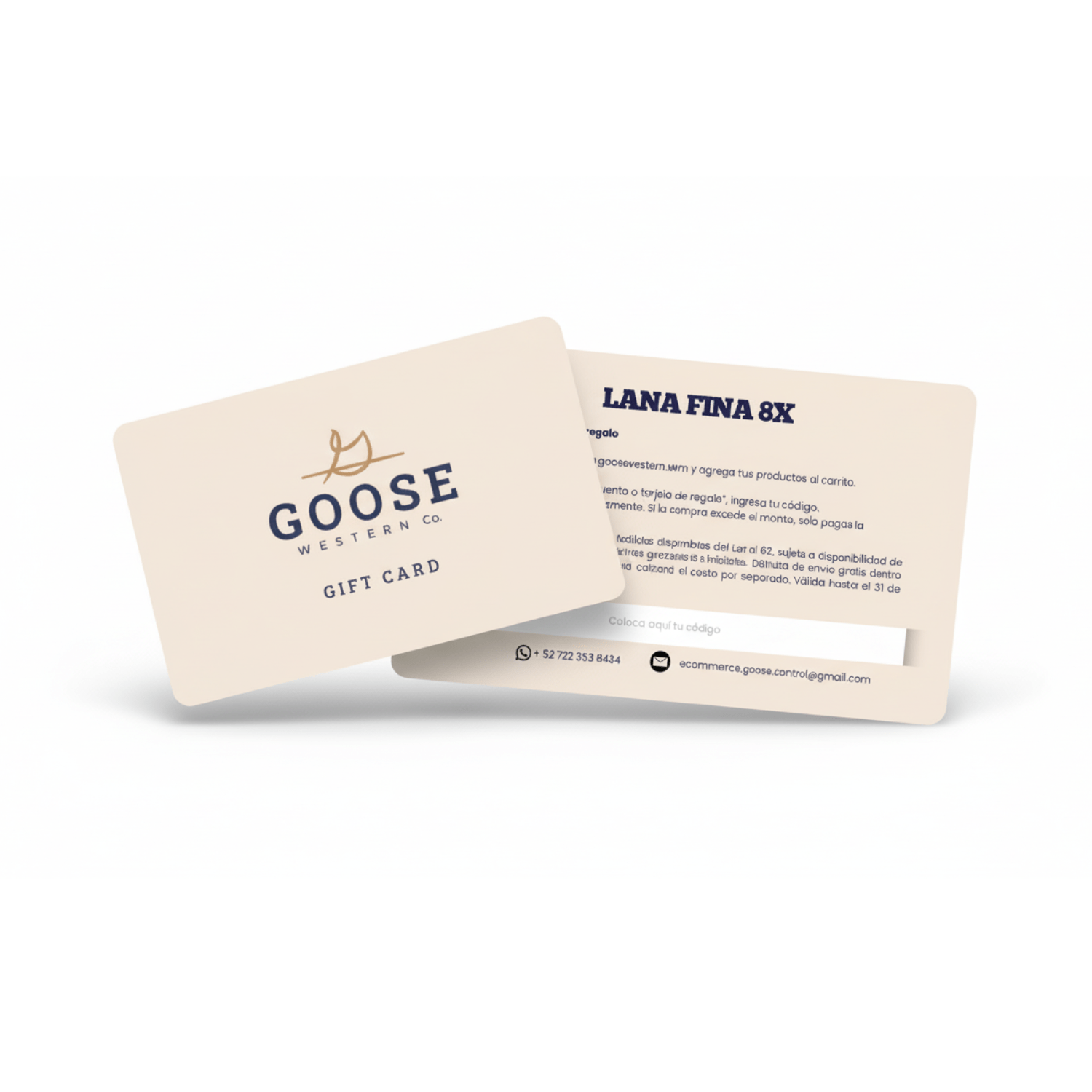 Tarjeta de regalo - Goose Hatmakers