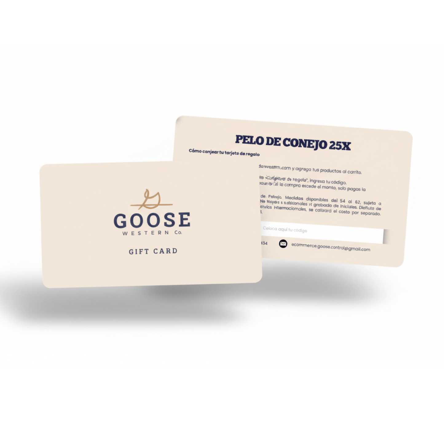 Tarjeta de regalo - Goose Hatmakers