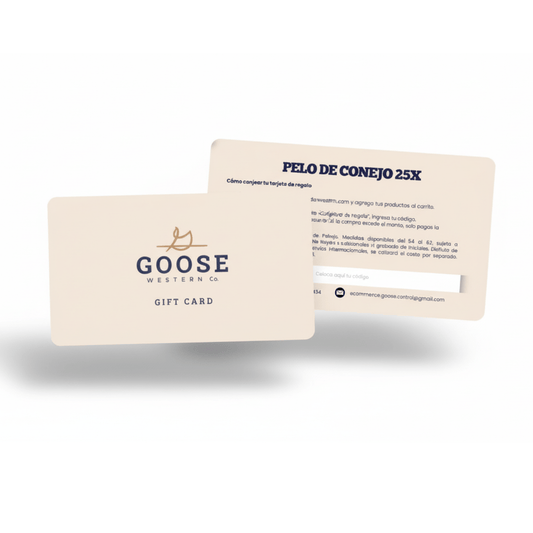 Tarjeta de regalo - Goose Hatmakers