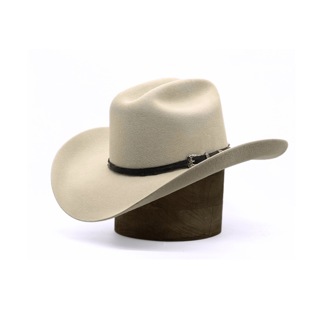 Toquilla De Piel Exótica Avestruz - Goose Hatmakers