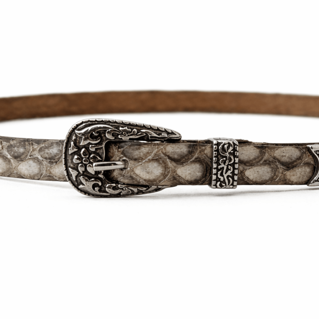 Toquilla De Piel Exótica Python CC - Goose Hatmakers